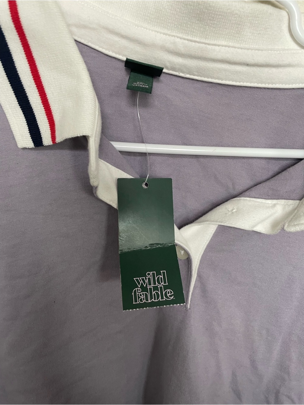 Women's Plus Size Short Sleeve Rugby Shirt - Wild Fable - Picture 7 of 7